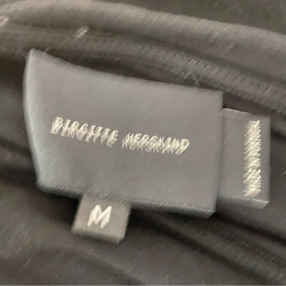 New Birgitte Herskind Bjorg One Shoulder Jersey Knit Dress Black Size M - Picture 6 of 8